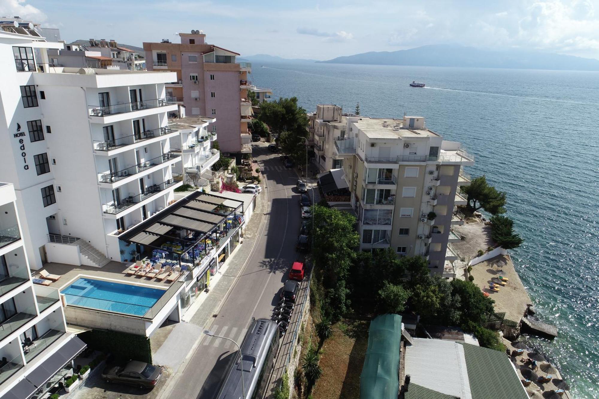 Hotel Edola Sarandë Buitenkant foto