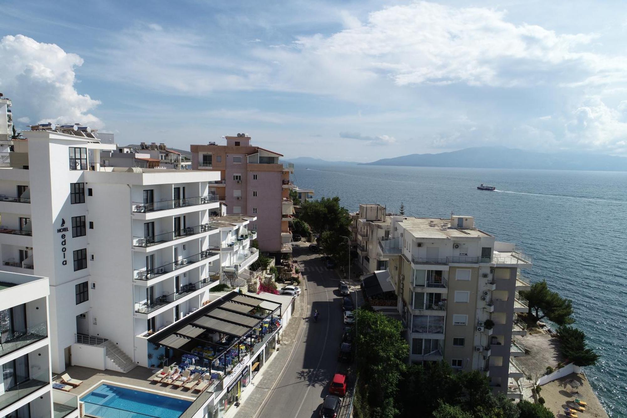 Hotel Edola Sarandë Buitenkant foto