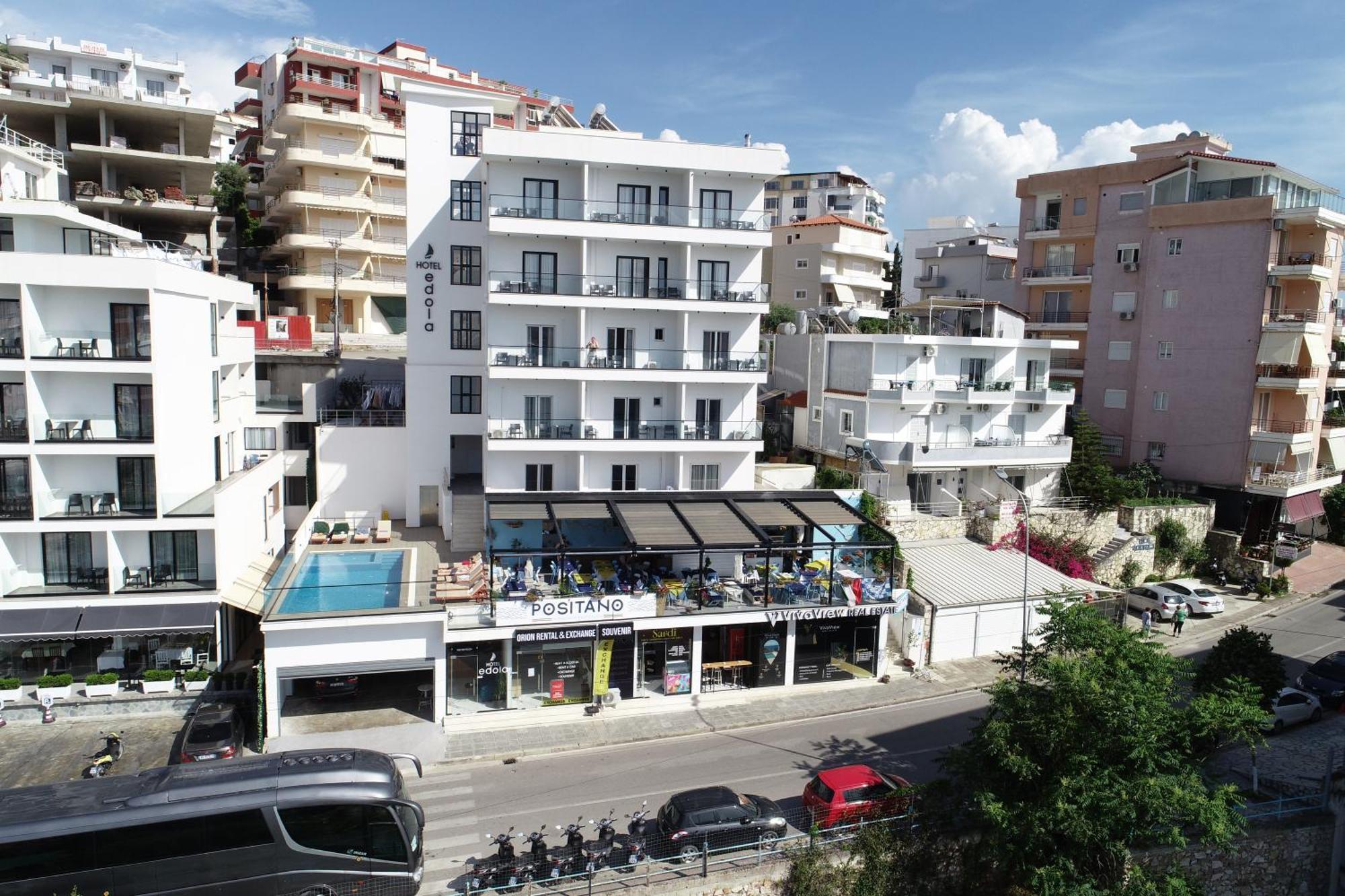 Hotel Edola Sarandë Buitenkant foto